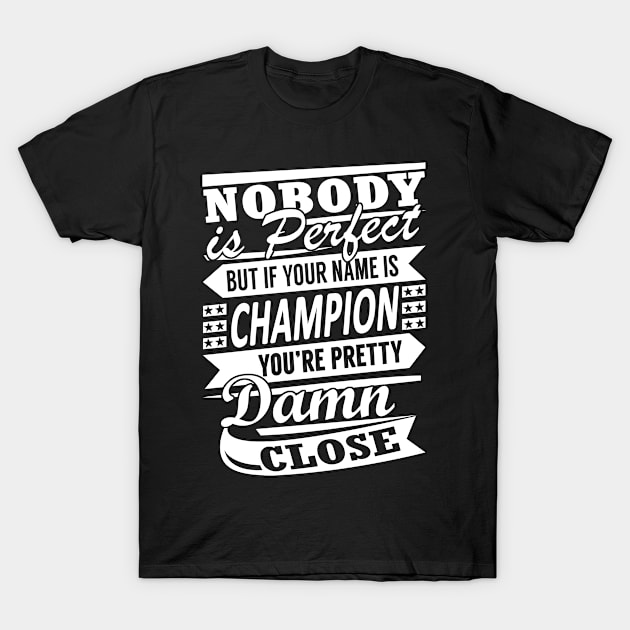 CHAMPION T-Shirt by reginiamaxwell32